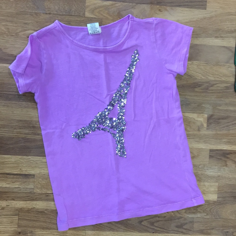 crewcuts Purple Tee Size 6-7